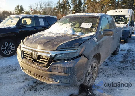2018 Honda Ridgeline Rtl-E from USA, damaged, VIN 5FPYK3F75JB011802